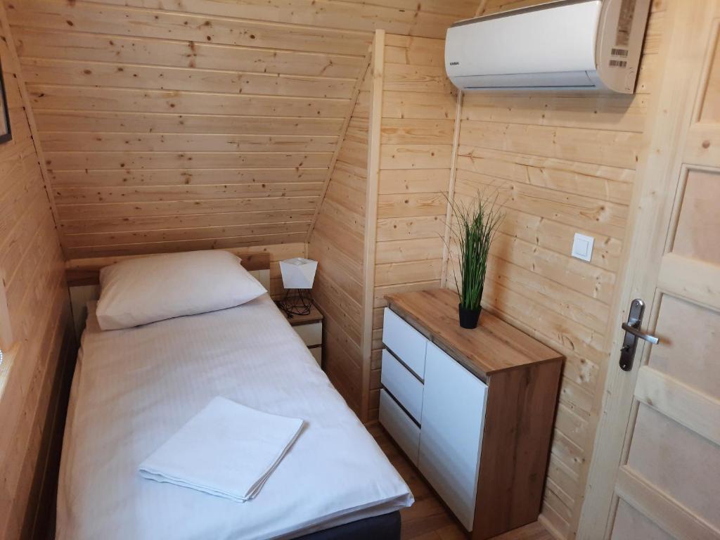 Postel nebo postele na pokoji v ubytování Energy4YOU Zator