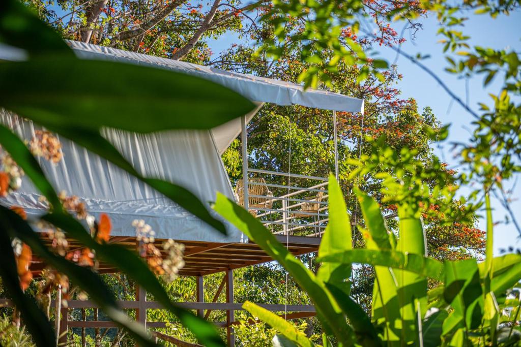 Zahrada ubytování Quimera Glamping