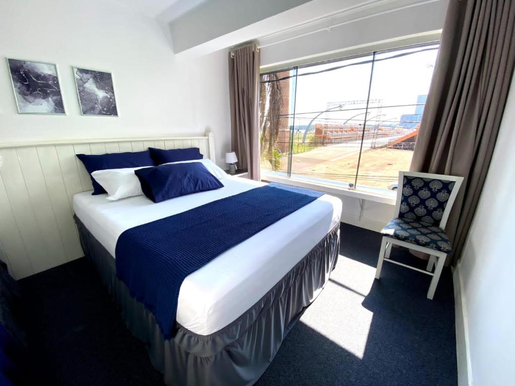 Postel nebo postele na pokoji v ubytování Hotel Renty Beach