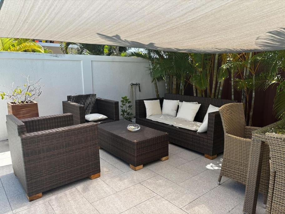 Posezení v ubytování Appartement Clostelle