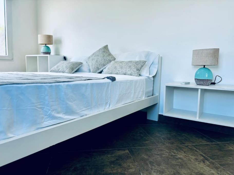 Postel nebo postele na pokoji v ubytování Appartement Clostelle