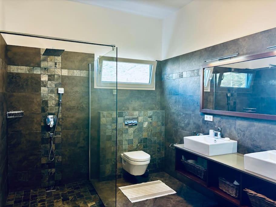 Koupelna v ubytování Appartement Clostelle