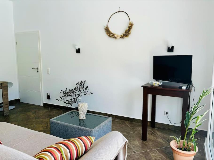 TV a/nebo společenská místnost v ubytování Appartement Coco