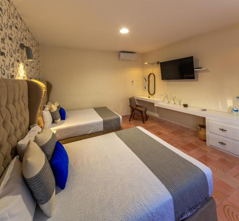 Palpatio Hotel Boutique - Superior Double Room With Two Double Beds