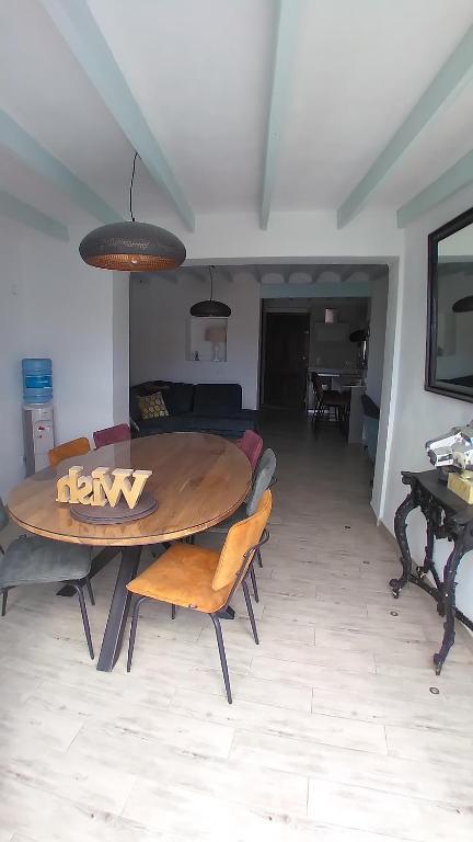 Posezení v ubytování Casa Roberto Altea