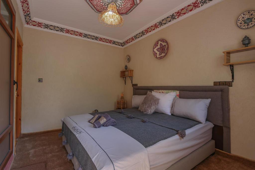 Postel nebo postele na pokoji v ubytování Atlas Haven