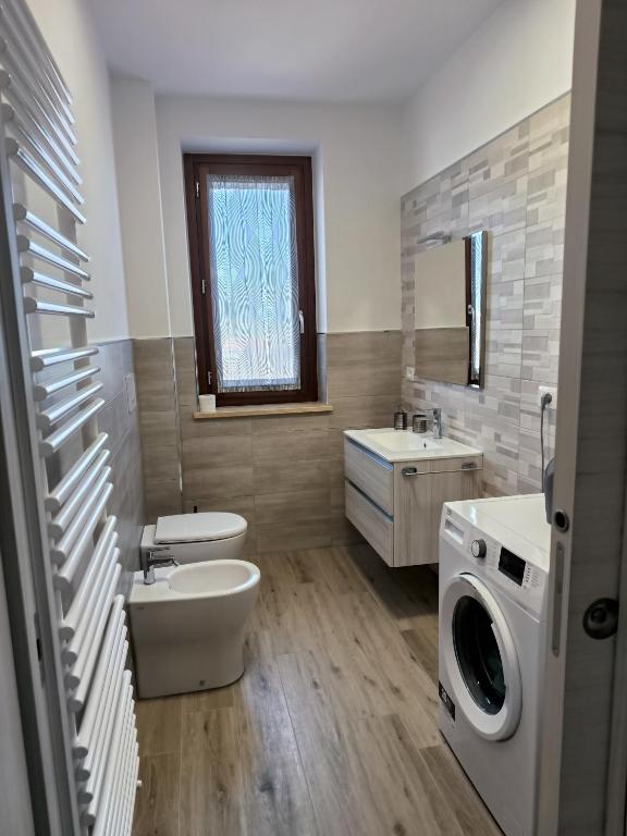 Koupelna v ubytování Casa di Sabrina