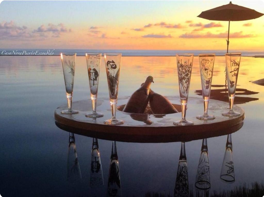 Gallery image of Casa Nova, infinity pool, ocean view, private beach acces, starlink in Puerto Escondido
