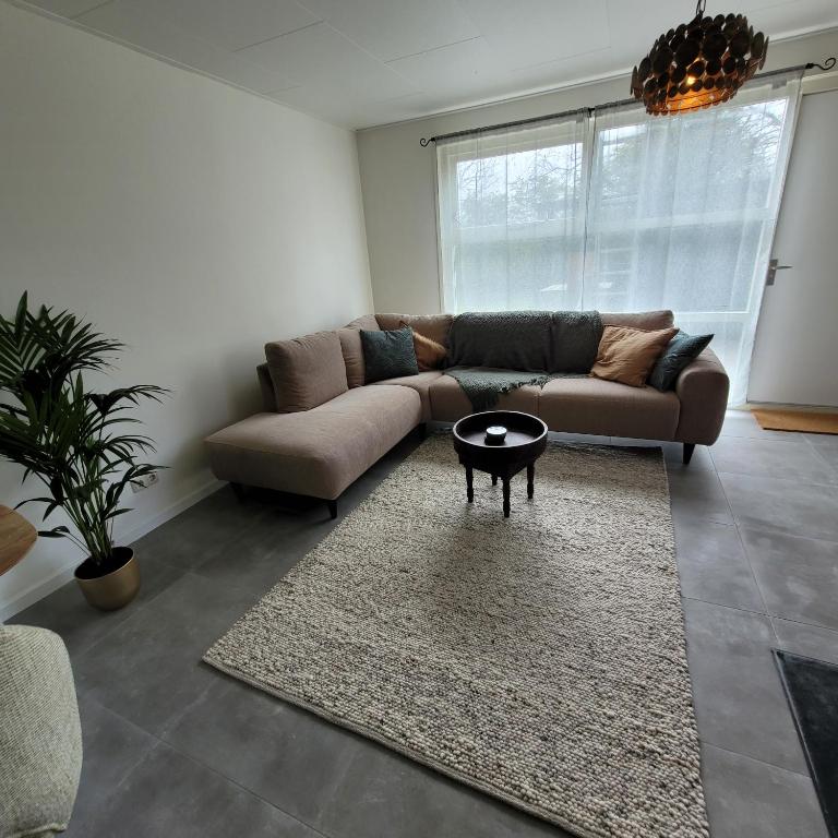 Posezení v ubytování Ecolodges De Dreef Guesthouse