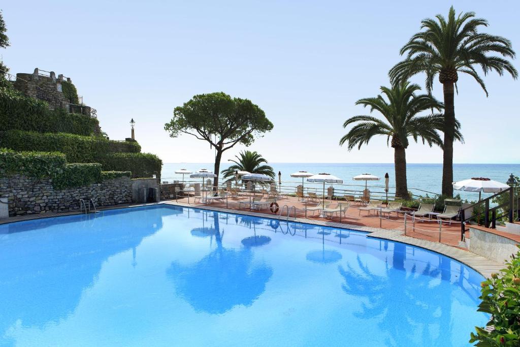 Bazén v ubytování Hotel Cenobio Dei Dogi nebo v jeho okolí