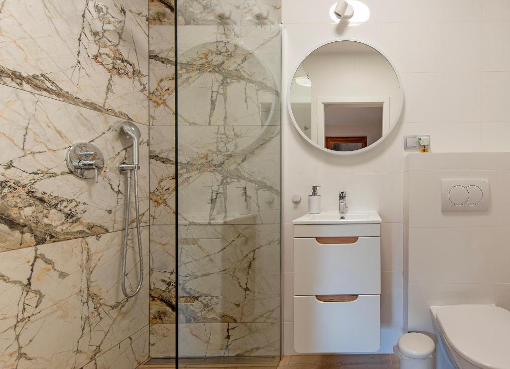 Kúpeľňa v ubytovaní Aparthotel STUDIO
