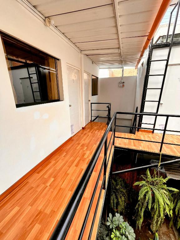 Un balcón o terraza de Samanai Wasi Hostel