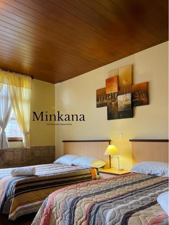 Postel nebo postele na pokoji v ubytování Minkana Hotel