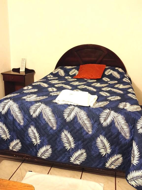 Postel nebo postele na pokoji v ubytování Hostal Almagro
