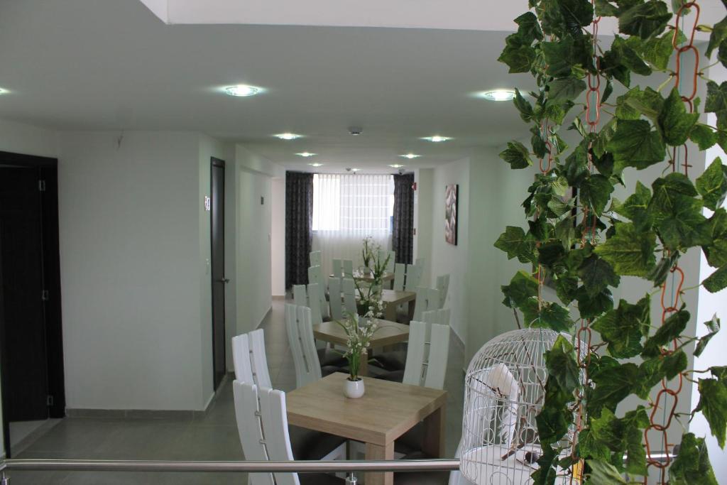 Posezení v ubytování Hotel Guadalupe Plaza