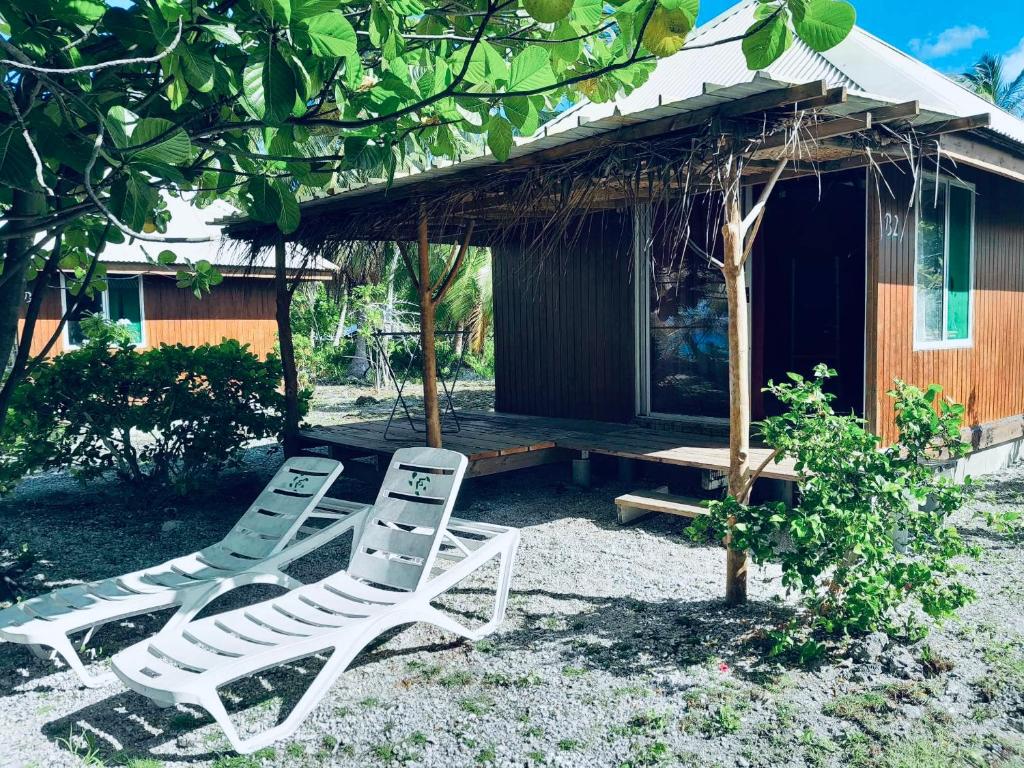 Zahrada ubytování MONITA VILLA