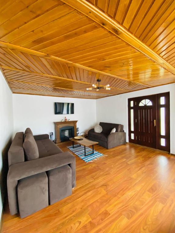 Posezení v ubytování Serenity Garden Villa