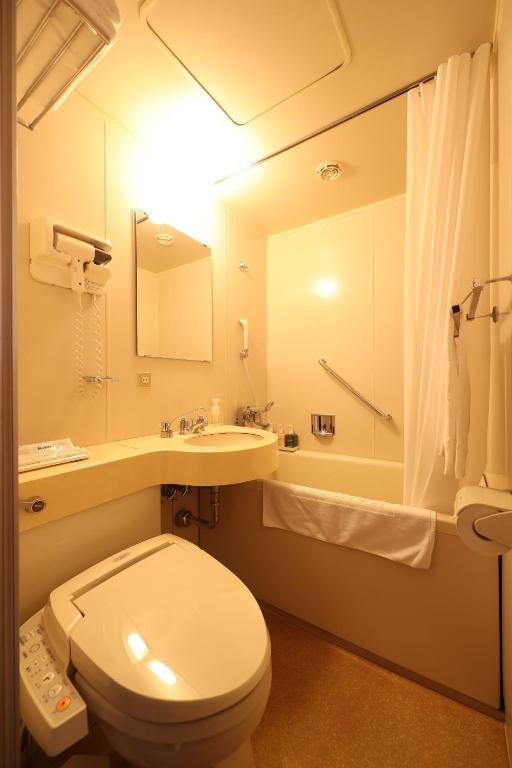 Koupelna v ubytování Resorpia Kumihama