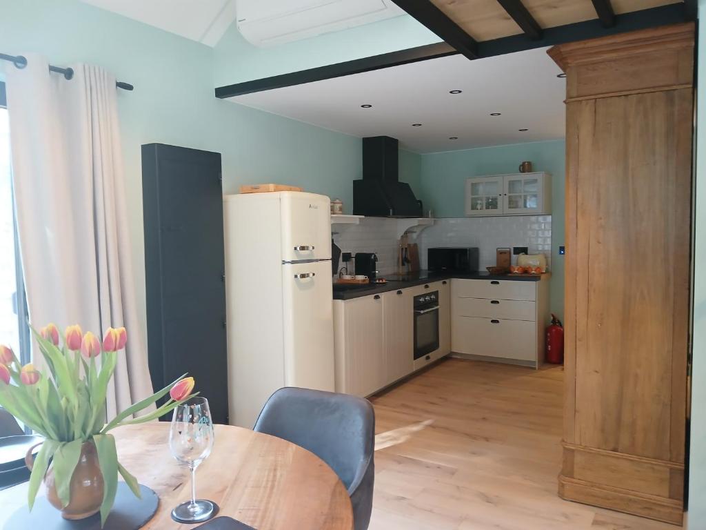 Köök või kööginurk majutusasutuses Le Loft du Renard, Gîte rural à Namur Wépion
