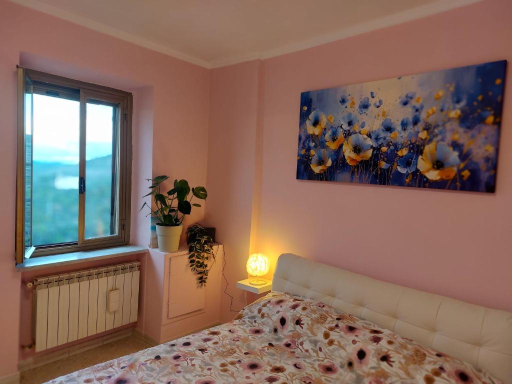 Postel nebo postele na pokoji v ubytování SWEETY LELE HOUSE