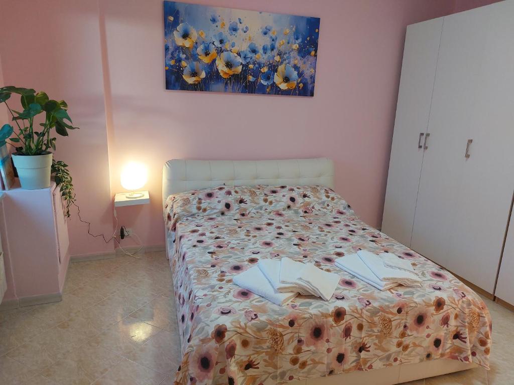 Postel nebo postele na pokoji v ubytování SWEETY LELE HOUSE