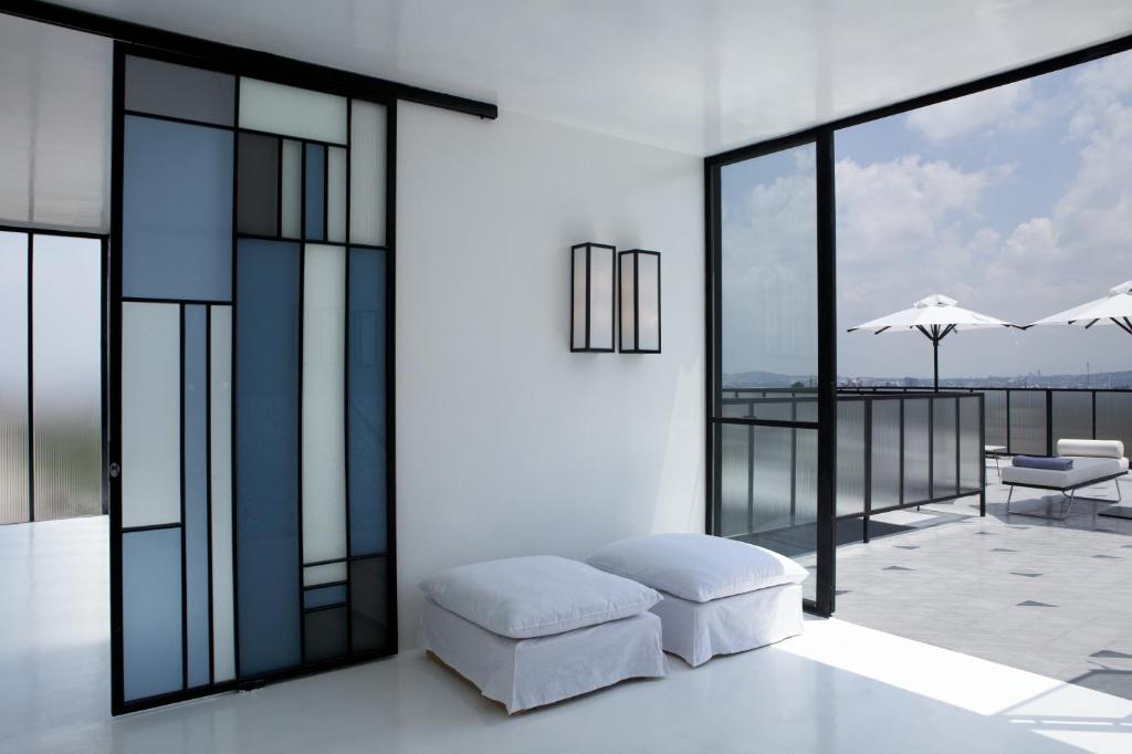 Balkón nebo terasa v ubytování Casa Habita, a Member of Design Hotels