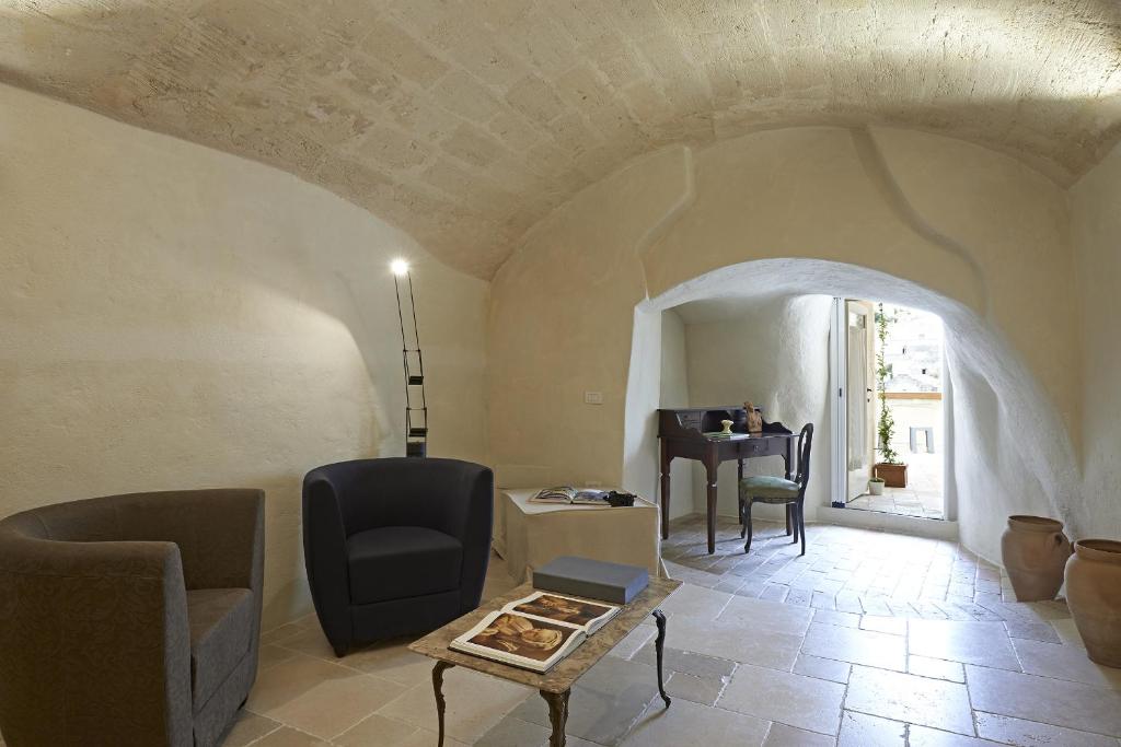 Un lugar para sentarse en Fra I Sassi Residence