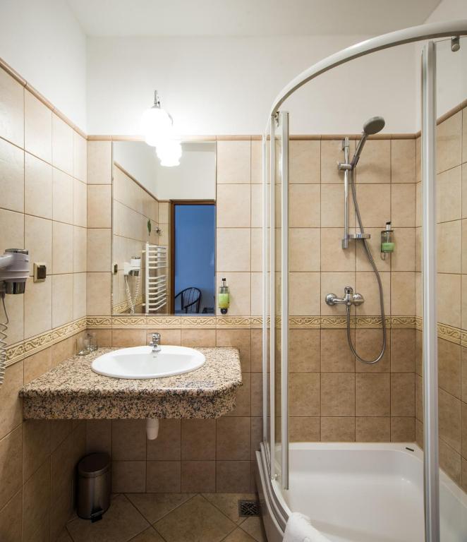 Kúpeľňa v ubytovaní Aparthotel Basztowa