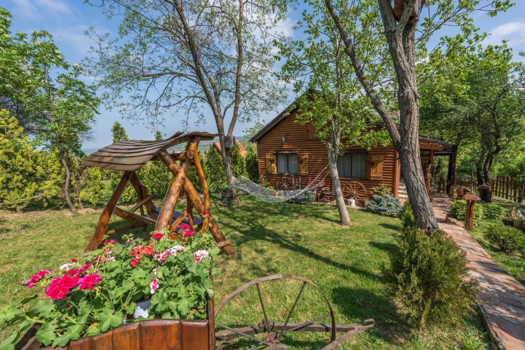 Zahrada ubytování Casa Rustic 2