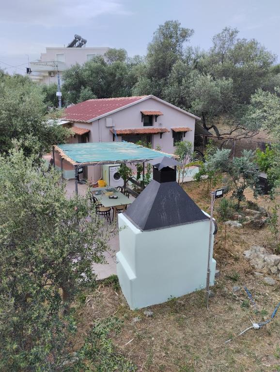 Zahrada ubytování Olea Cottage