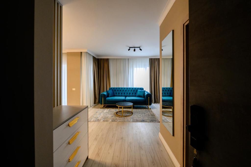 Posezení v ubytování Elitte Inn & Suites