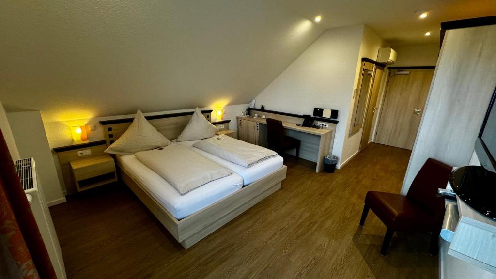 En eller flere senger på et rom på Kaiserhof