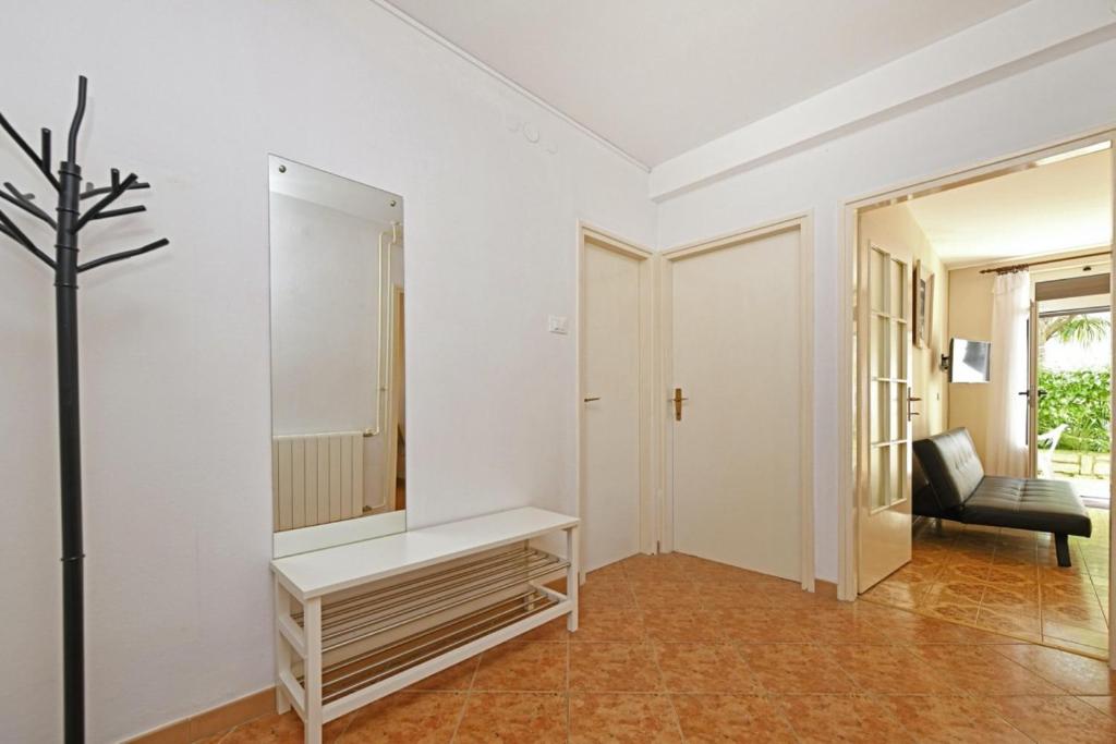 Postel nebo postele na pokoji v ubytování Krebel in Poreč - Istrien
