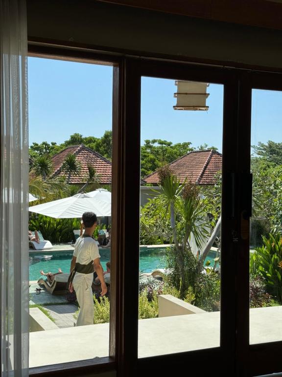 Bazén v ubytování IKIGAI Uluwatu Beach nebo v jeho okolí