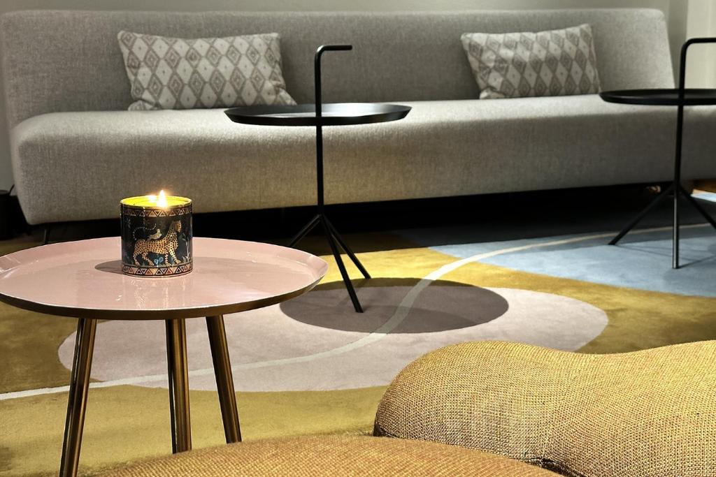 A seating area at Porta Nera Private Living - adults only