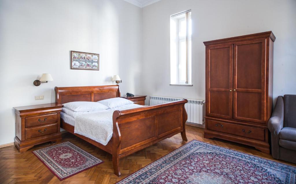 Posteľ alebo postele v izbe v ubytovaní Aparthotel Basztowa