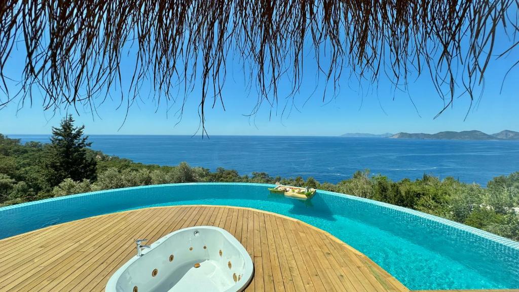 Seaview Faralya - Bungalow De Luxe Avec Vue Sur La Mer