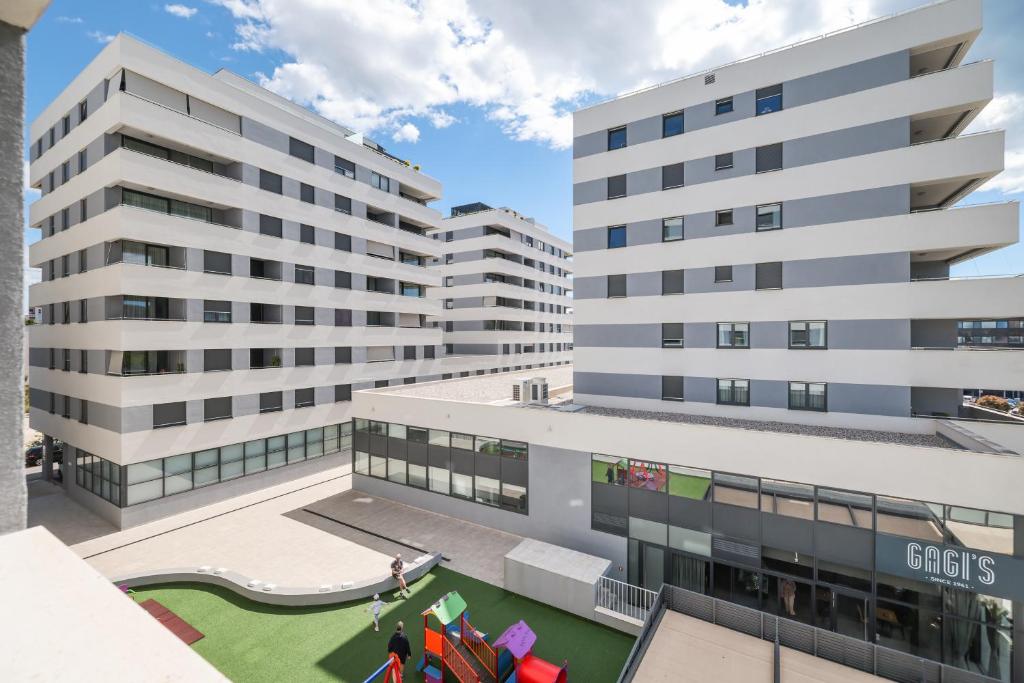 Budova, v ktorej sa apartmán nachádza