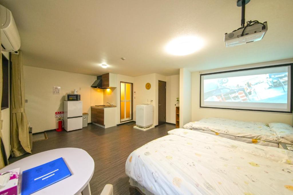 Osaka Blue house I大阪青の舍 I床品只使用一次 I步行8分钟内4站可达