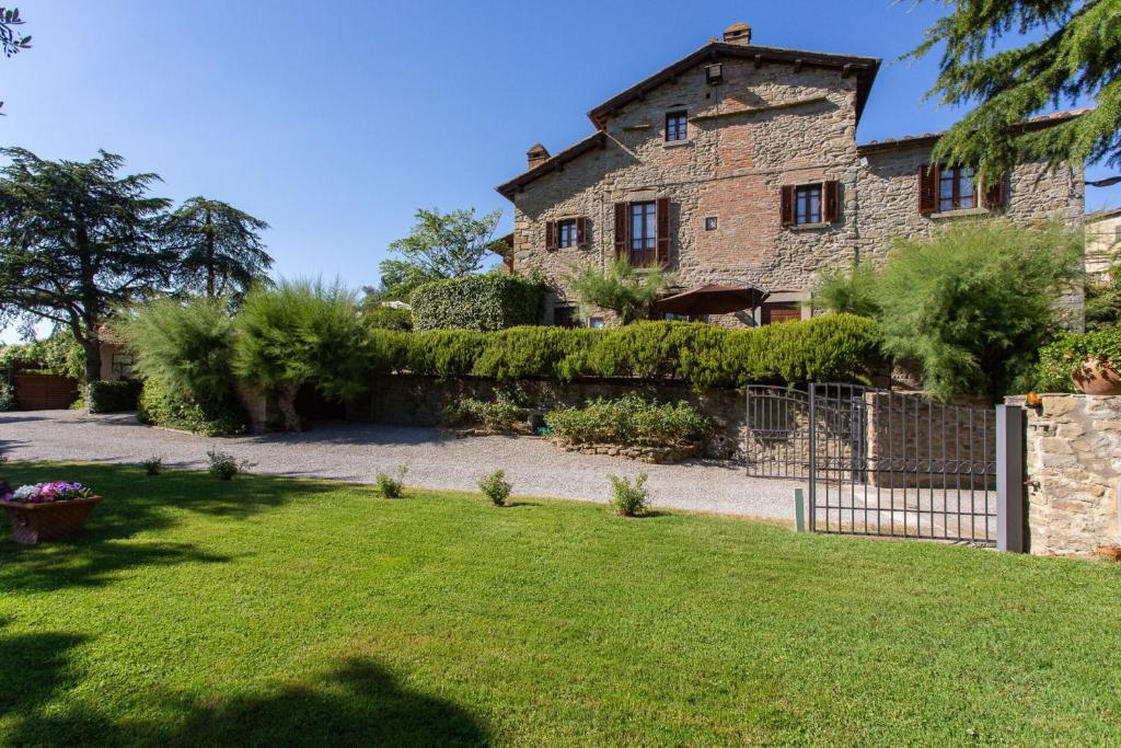 Vonkajšia záhrada v ubytovaní Villa I Cocciai