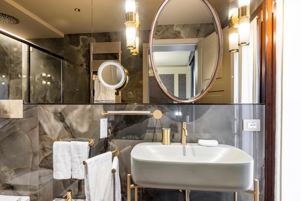 Vannituba majutusasutuses Hotel Palazzina Sardi