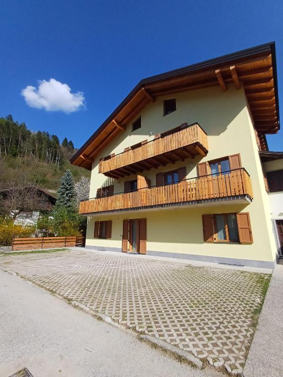 Budova, kde se apartmán nachází