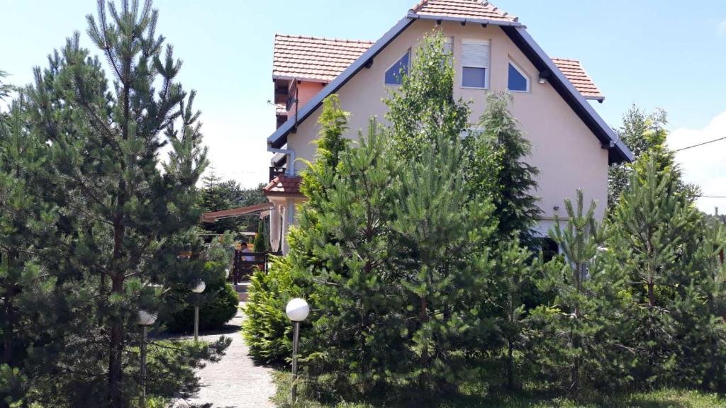A garden outside Apartmani MiM