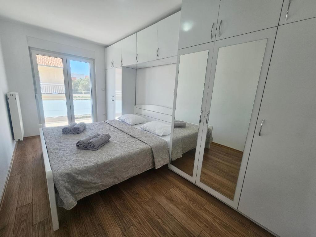 Posteľ alebo postele v izbe v ubytovaní Podstrana Holiday