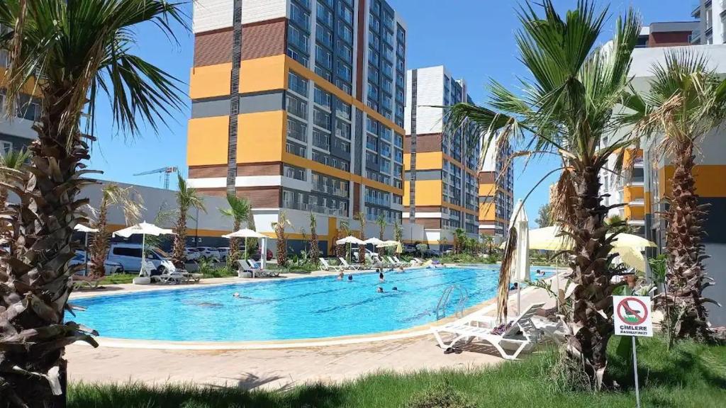 Басейн в или близо до EKPA 1207 REZİDANS KEPEZ ANTALYA