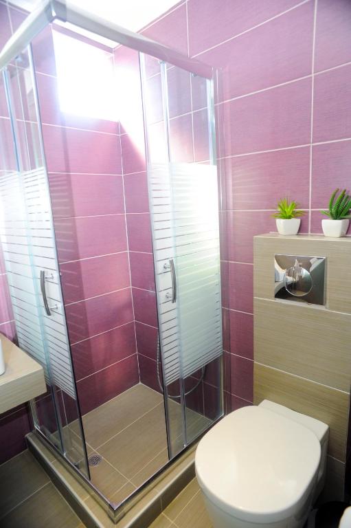 Łazienka w obiekcie Hotel Asterias