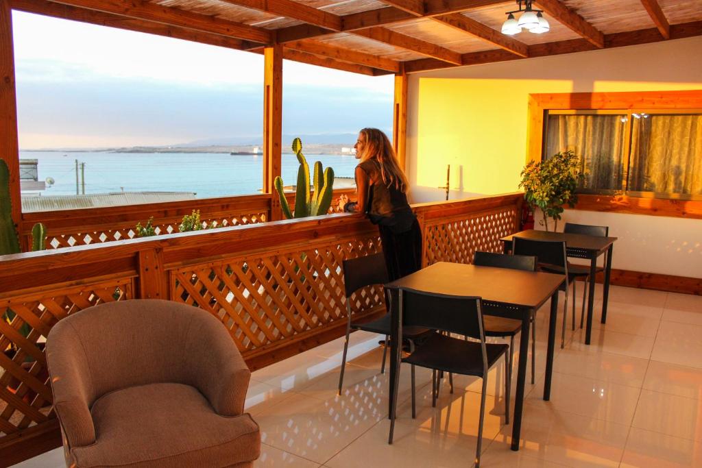 Posezení v ubytování HOTEL QUINTA ESTACIÓN
