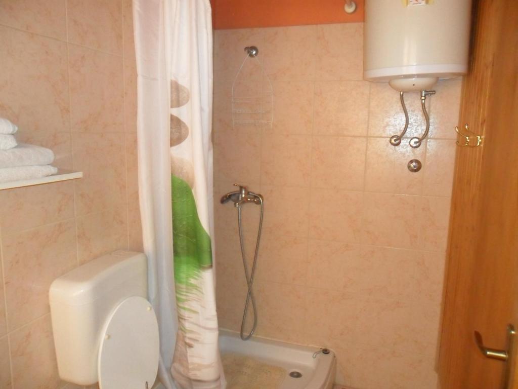 Koupelna v ubytování Apartmani Yucca
