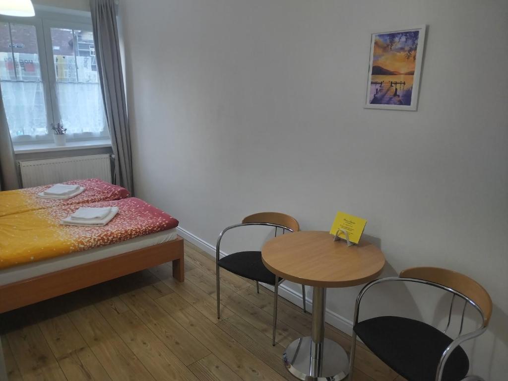 Postel nebo postele na pokoji v ubytování Lipanka