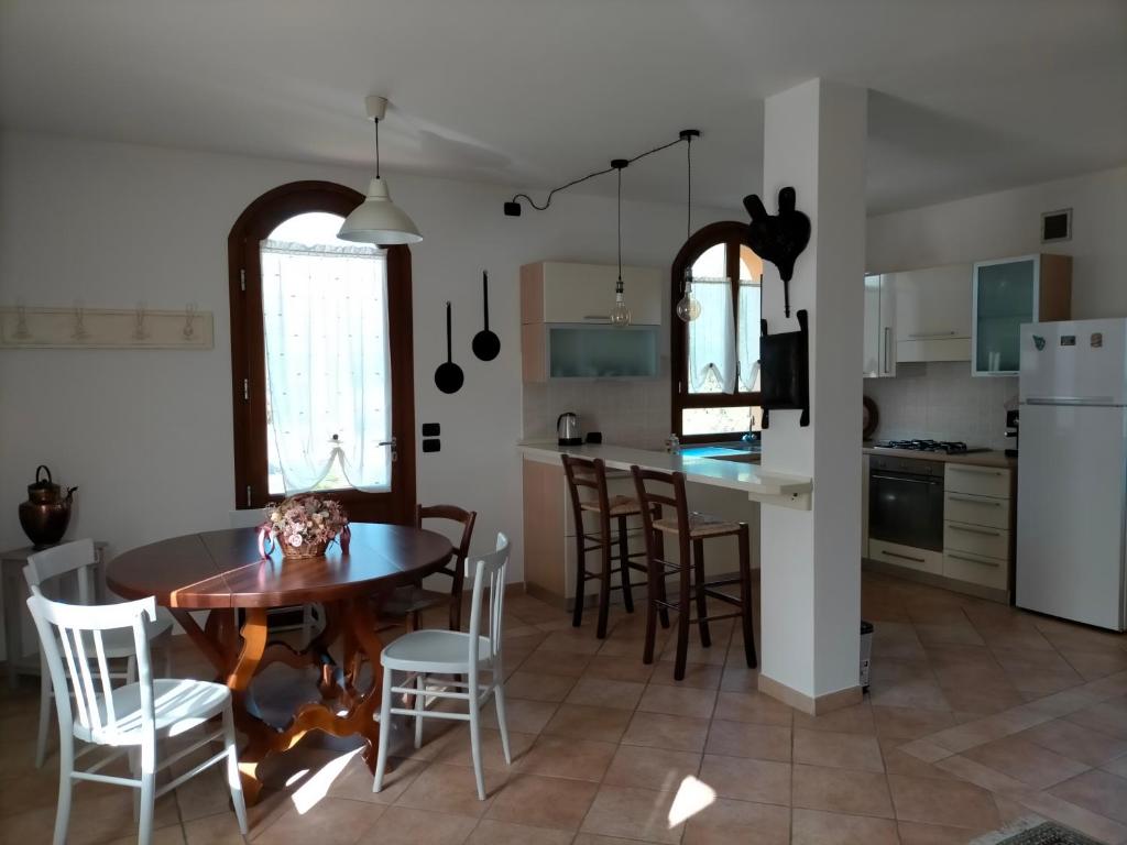 Kuchyň nebo kuchyňský kout v ubytování CASA ELGA